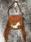 Raw Umber Hand-Tooled Bag